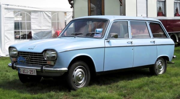 1969 Peugeot 204 Break 1.1 Grand Luxe (54 Hp)